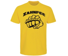 Zahnfee - Stahlfaust - Männer T-Shirt - gelb