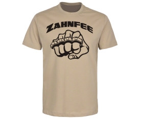 Zahnfee - Stahlfaust - Männer T-Shirt - beige