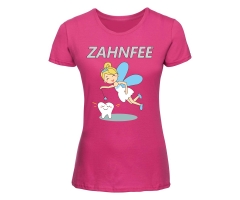 Zahnfee - Logo Zahn - Frauen Shirt - pink