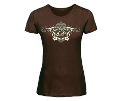 Zahnfee - Krone - Frauen Shirt - braun