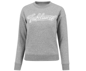 Teufelswerk - Logo 18 - Frauen Pullover - grau