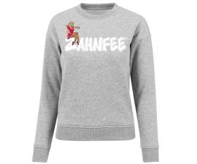 Zahnfee - Keule - Frauen Pullover - grau-meliert