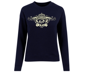 Zahnfee - Krone - Frauen Pullover - navy