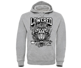 Tuning - Lowered Lifestyle Tiger - Männer Kapuzenpullover - grau