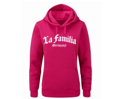 La Familia - La Familia Germany - Frauen Kapuzenpullover - pink