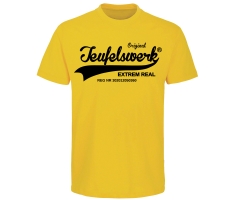 Teufelswerk - Original Teufelswerk - Retro Männer T-Shirt - gelb