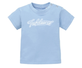 Teufelswerk - Logo 18 - Baby Shirt - hellblau