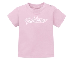 Teufelswerk - Logo 18 - Baby Shirt - rosa