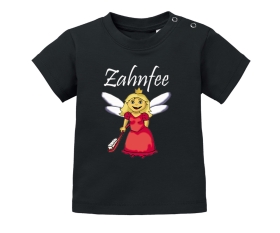 Zahnfee - Logo Zahnbürste - Baby Shirt - schwarz