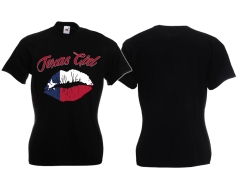 Texas Girl - Frauen Shirt - schwarz