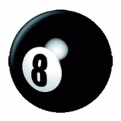 8 Ball - Button